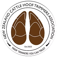 New Zealand Cattle hoof trimmers association logo